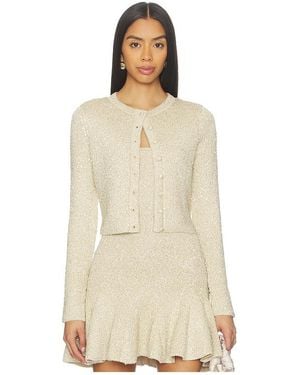 LoveShackFancy Ferra Cardigan - Natural