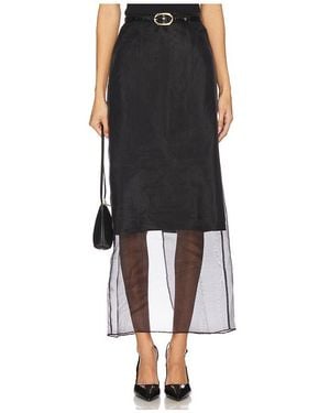 Rag & Bone Falda Annebet En Color Negro Talla (También En 2)