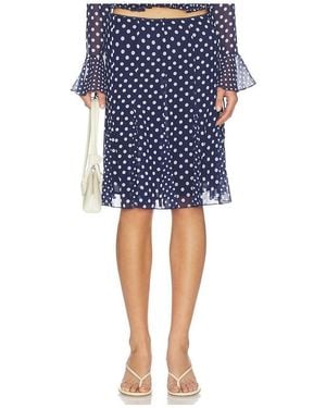 GUIZIO Paloma Skirt - Blue