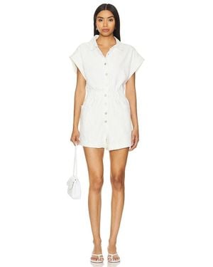 Blank NYC Kurzoverall - Weiß