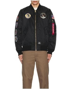 Alpha Industries 2B Apollo Gen Ii Flight Jacket - Black