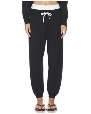 Splits59 Andie Dual Waist Sweatpant - Black
