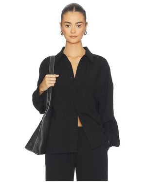 EB DENIM Adeline Button Down Shirt - Black