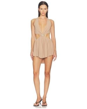 HAELO Cascade Dress - Natural
