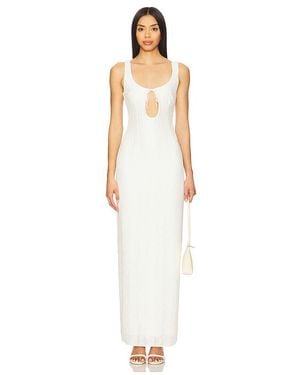 MORE TO COME Audrey Maxi Dress - White