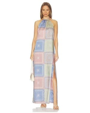 MISA Los Angles Samantha Dress - White