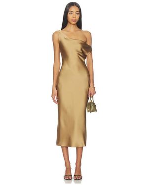Norma Kamali Drop Shoulder Maria Dress - Natural