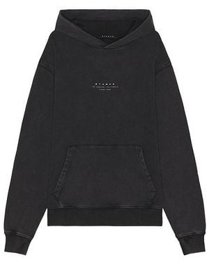 Stampd French Terry Cropped Logo Hoodie - Black