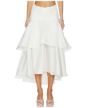 Anna October Haniya Maxi Skirt - White
