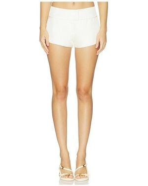 Cult Gaia Pearl Short - White