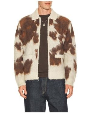 Obey Jersey Cow En Color Marrón Talla (También En M, S, Xl/1X) - Azul