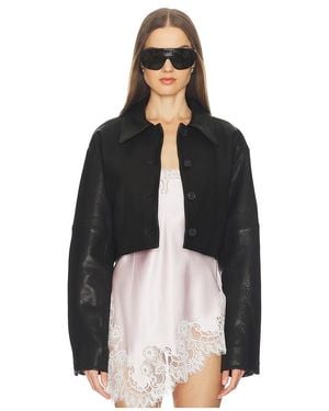 SRG Alina Leather Jacket - Black