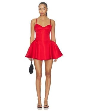 MORE TO COME X Blake Evin Honour Mini Dress - Red