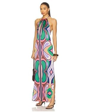 MISA Los Angles Samantha Dress - White