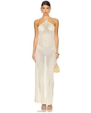Seafolly Knit Maxi ドレス - ホワイト