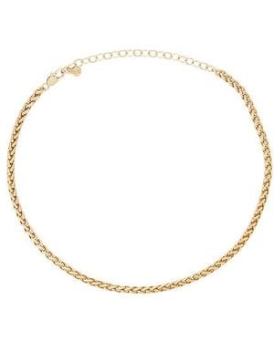 Ettika Golden Weave Necklace - Metallic