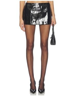 BY.DYLN Lenni Mini Skirt - Black