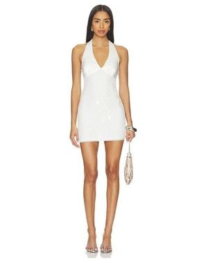 superdown Sanika Halter Mini Dress - White