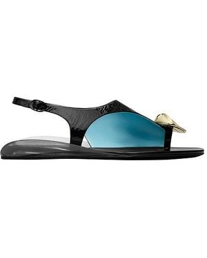 Tory Burch Patos Slingback Sandal - Blue