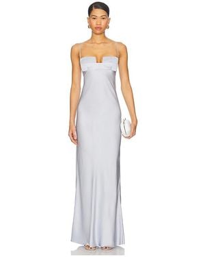 Bevza Square Bra Dress - White