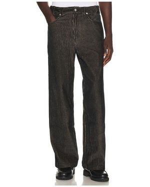 KROST 5 Pocket Corduroy Trousers - Black