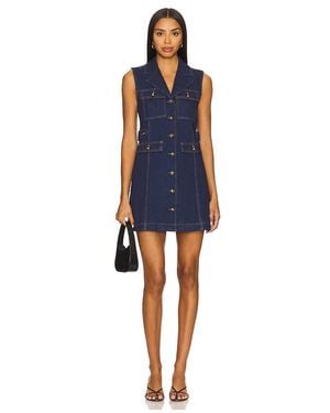 PAIGE Andria Dress - Blue