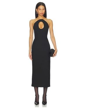 Et Ochs Midi-Kleid Emmeline - Schwarz