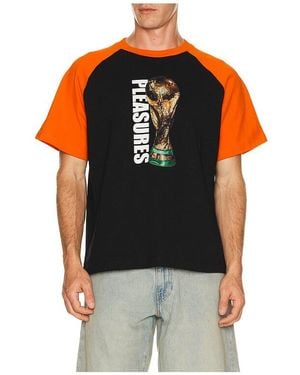 Pleasures Trophy Raglan Tee - Black