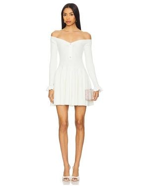Self-Portrait Dress ミニドレス - ホワイト