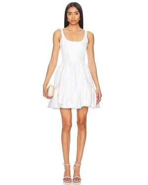 V. Chapman Betina Dress - White