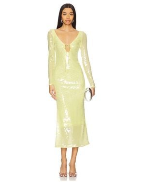 Bardot Maxivestido Verona En Color Amarillo Talla En