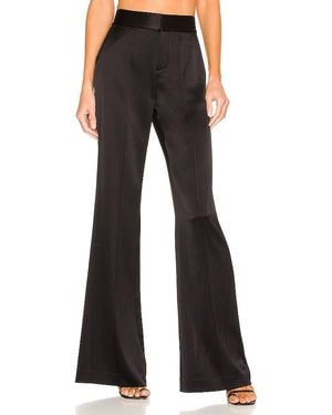 Alice + Olivia Dylan Wide Leg Pant - Black