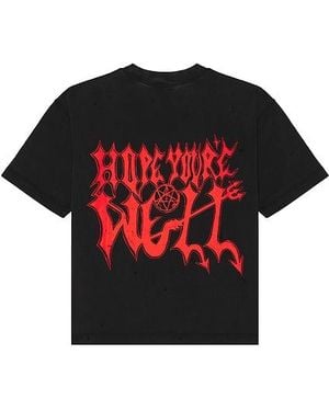 JUNGLES JUNGLES Wellness Distressed Tee - Red