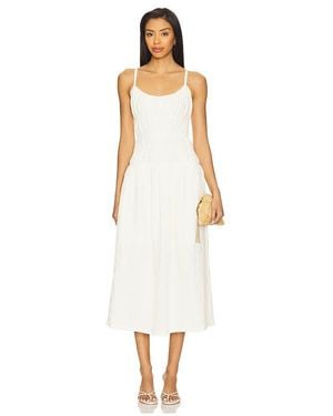 Steve Madden Vestido Midi Toby En Color Blanco Talla En