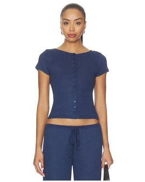 ALL THE WAYS T-SHIRT ROMEE en Navy - Bleu