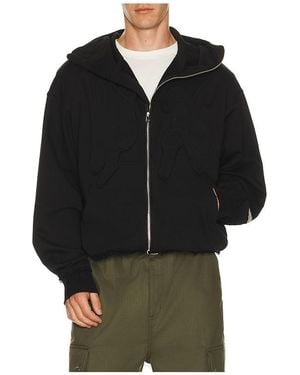 UPRISERS Uprs Full Zip Hoodie - Black