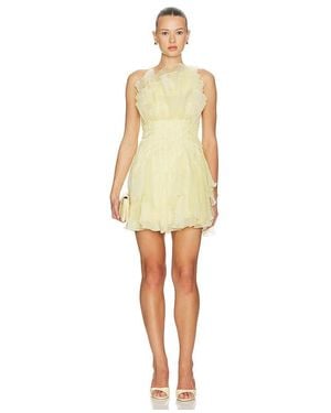 Aje. Nisha Mini Dress - Natural