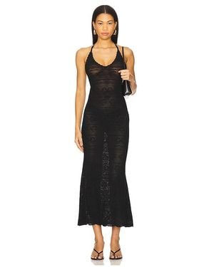 LoveShackFancy Cillian Dress - Black