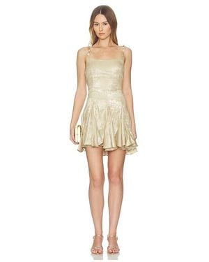 Azeeza Solenne Mini Dress - Natural