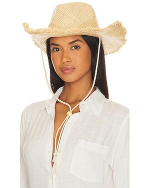 Lovers + Friends Colleen Hat - White