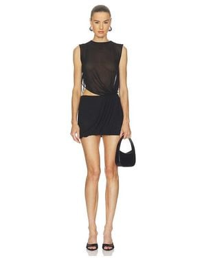 Camila Coelho Livia Mini Dress - Black
