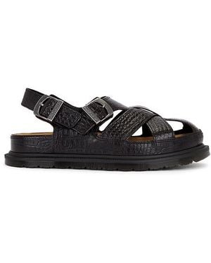Dr. Martens San Archive Fisherman Sandals - Black