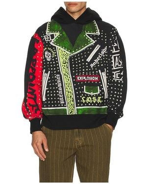 Pleasures Explosion Hoodie - Red