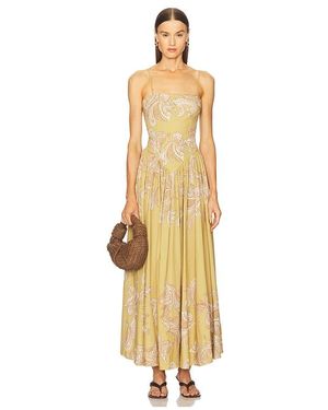 Hemant & Nandita Korsett-Maxikleid - Mettallic