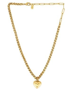 Elizabeth Cole Pendant Neckalce - Metallic