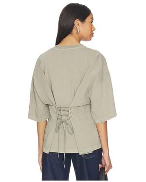 Agolde Ellery Tee Shirt - Natural