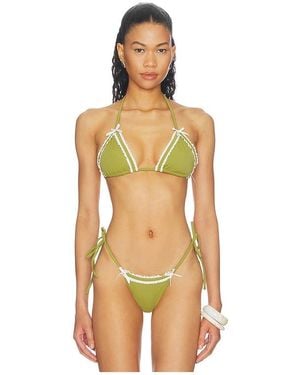 Lioness X Revolve Azuri Bikini Top - Orange