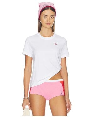 CASABLANCA Classic Fitted Tee - White