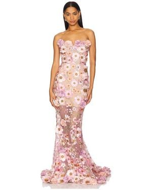 Bronx and Banco Jasmine Gown - Pink