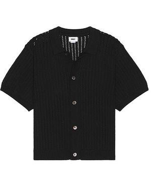 Obey Dez Jumper Shirt - Black
